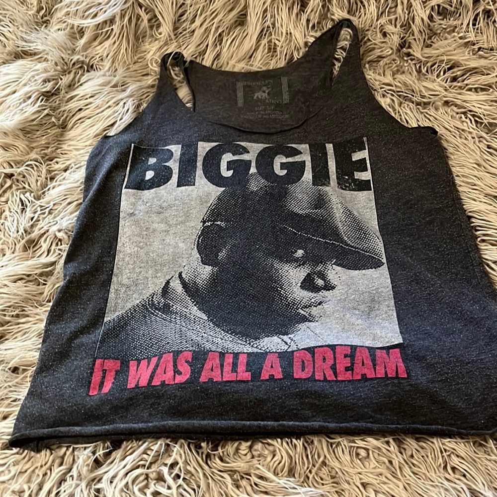 VINTAGE BIGGIE SMALLS IT WAS ALL A DREAM TANK